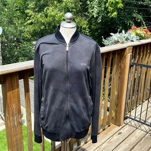 Hugo boss light weight zip up sweater